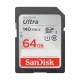 Sandisk Ultra 64GB 140Mbps SDXC UHS-I Memory Card (SDSDUNB-064G-GN6IN)